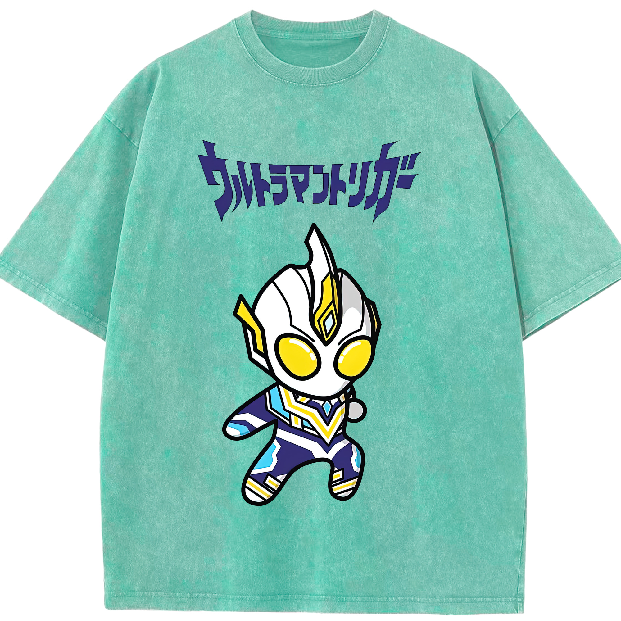 （画像用） ウルトラマン Ultraman 綿100% ヴィンテージ風 半袖Tシャツ（フロントプリント）